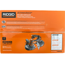 Load image into Gallery viewer, RIDGID R8604 18-Volt Compact Band Saw (Tool Only)