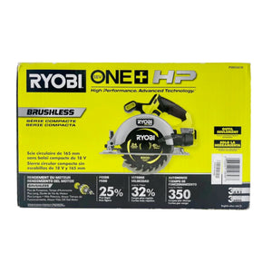 Ryobi PSBCS01 ONE+ HP 18-Volt Brushless Cordless Compact 6-1/2 in. Circular Saw (Tool Only)