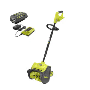 Ryobi RY408130 40V 12 in. Single-Stage Cordless Electric Snow Shovel