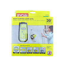 Load image into Gallery viewer, RYOBI Multi Surface Laser Level ELL1750
