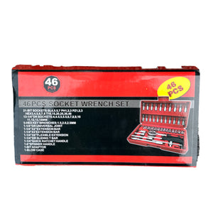 1/4 in. Drive Socket Set with Storage Case(46 Pc)