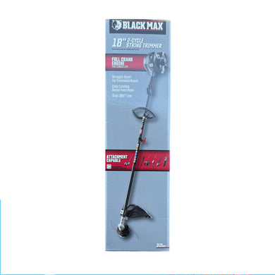 Black Max RY254BC 2-Cycle 25cc Full Crank Straight Shaft Attachment Capable String Trimmer