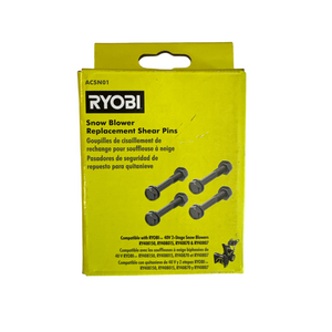 Shear Bolt Replacements Fits Brand RYOBI 2-Stage Snow Blower