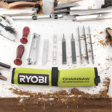 Load image into Gallery viewer, RYOBI RYCSK11 11-Piece Chainsaw Sharpening Kit