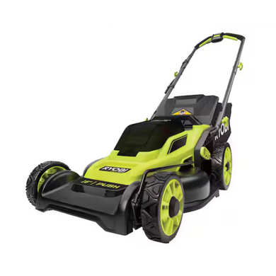 RYOBI P1190 ONE+ HP 18V Brushless 16 in. Cordless Battery Walk Behind Push Lawn Mower (Tool Only) - Factory Reconditioned