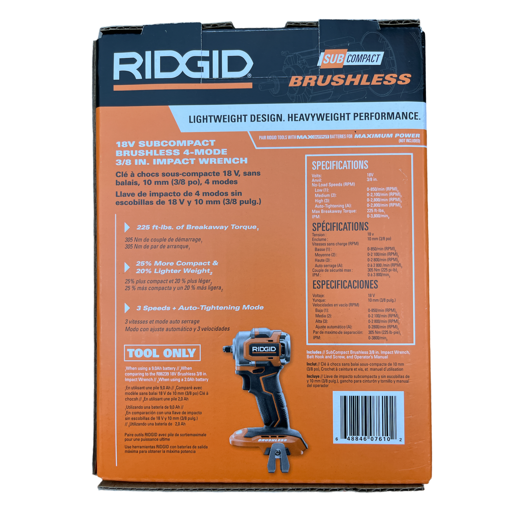 Ridgid 18v sub online compact