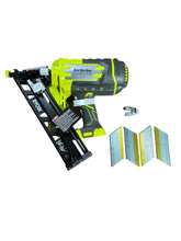 Load image into Gallery viewer, 18-Volt ONE+ Lithium-Ion Cordless AirStrike 15-Gauge Angled Finish Nailer (Tool Only)