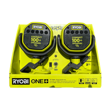 Load image into Gallery viewer, Ryobi PCL615 ONE+ 18-Volt Cordless VERSE Clamp Speaker 2-Pack (Tools Only)