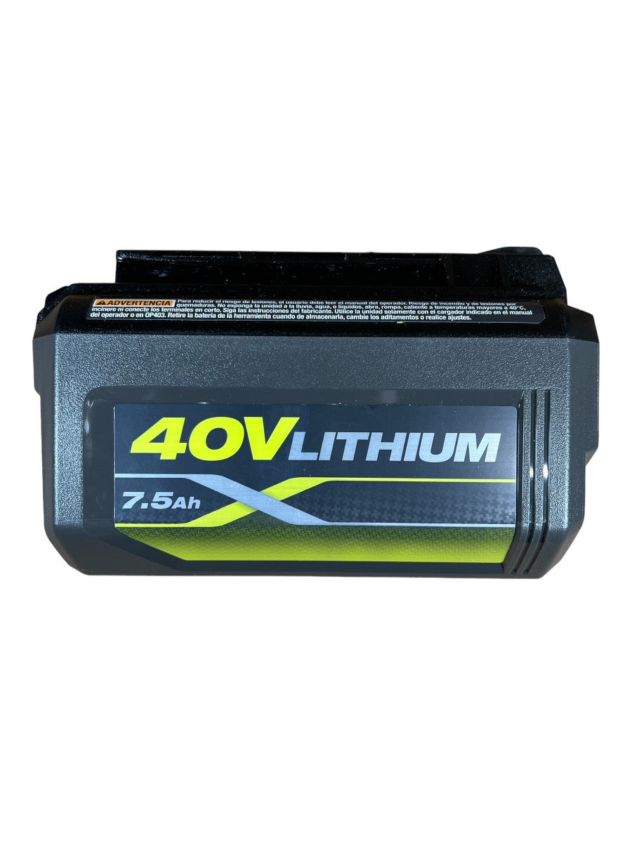 Ryobi 40v deals 7.5 ah battery