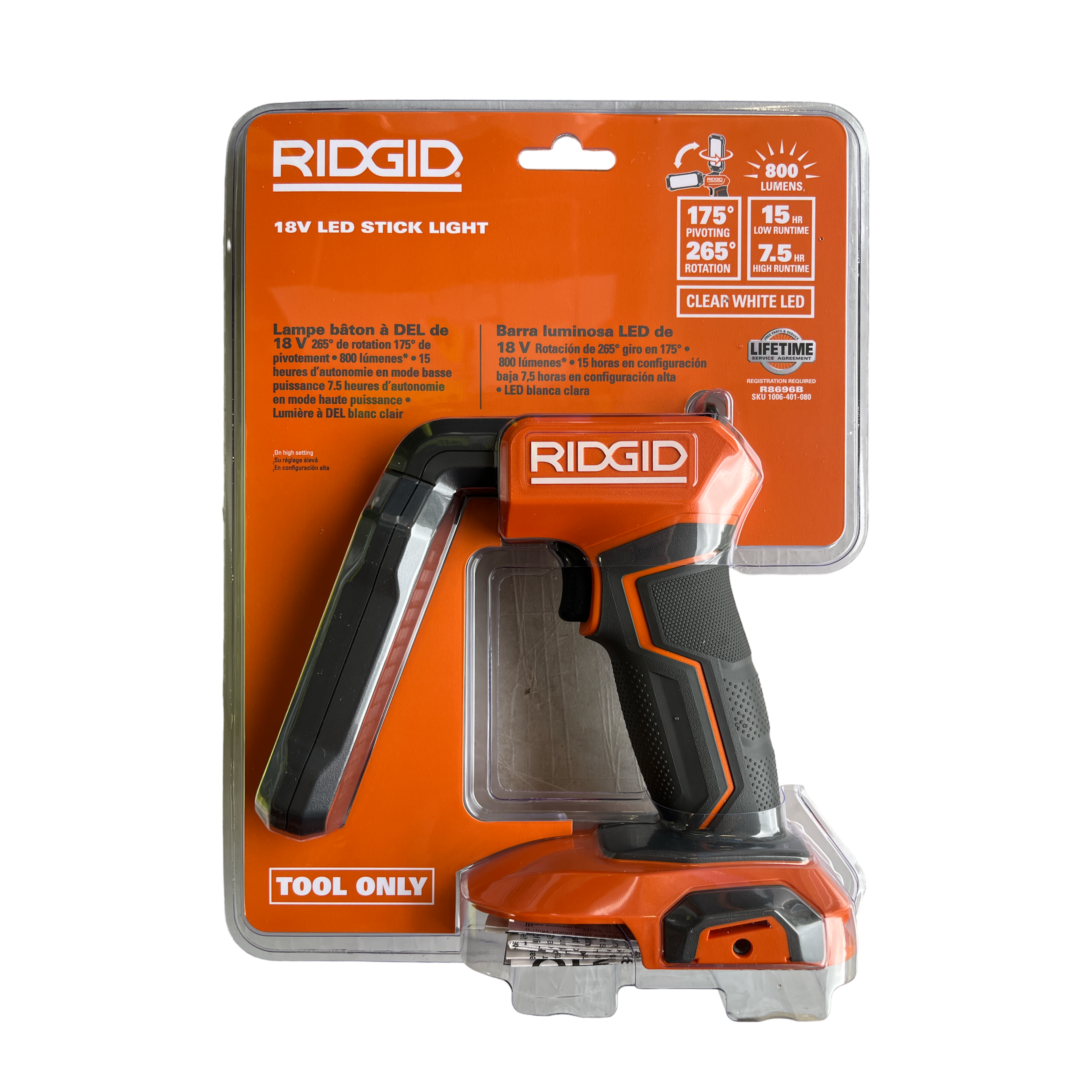 Ridgid flashlight 18v 2025