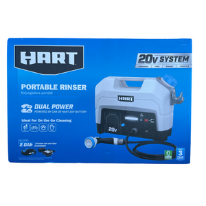 HART HGPRO301 20-Volt 50 PSI Rinser Kit, (1) 20-Volt 2Ah Lithium-Ion Battery
