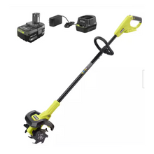 Load image into Gallery viewer, Ryobi P2750 ONE+ 18-Volt 8 in. Cordless Cultivator with 4.0 Ah Battery and Charger