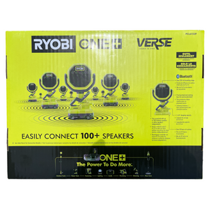 Ryobi PCL615 ONE+ 18-Volt Cordless VERSE Clamp Speaker 2-Pack (Tools Only)