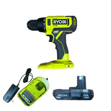 Load image into Gallery viewer, Ryobi PCL206K1 ONE+ 18-Volt Cordless 1/2 in. Drill/Driver Kit with (1) 1.5 Ah Battery and Charger