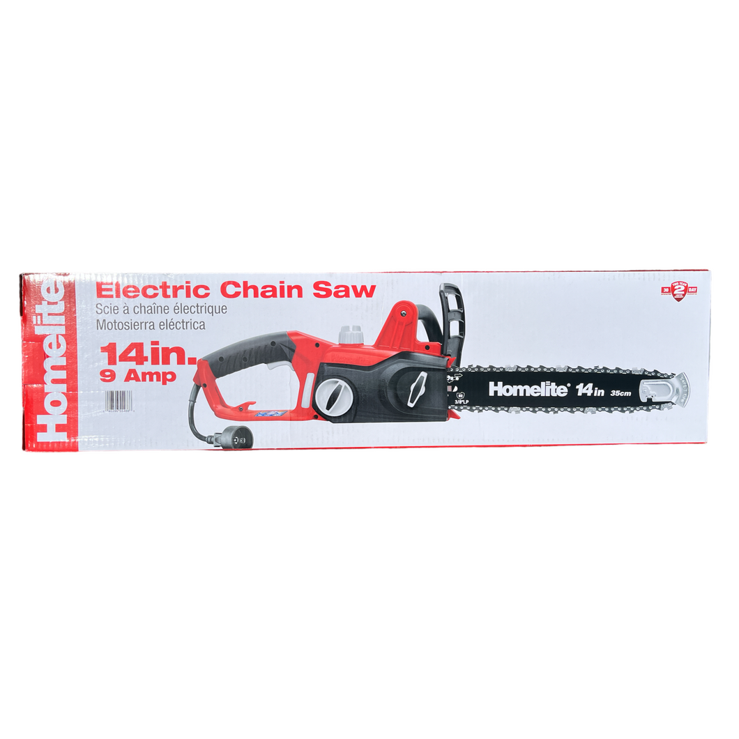 HOMELITE 14 in. 9 Amp Electric Chainsaw Ryobi Deal Finders
