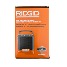 Load image into Gallery viewer, RIDGID R84088B 18-Volt Cordless Speaker with Bluetooth Wireless Technology (Tool Only)