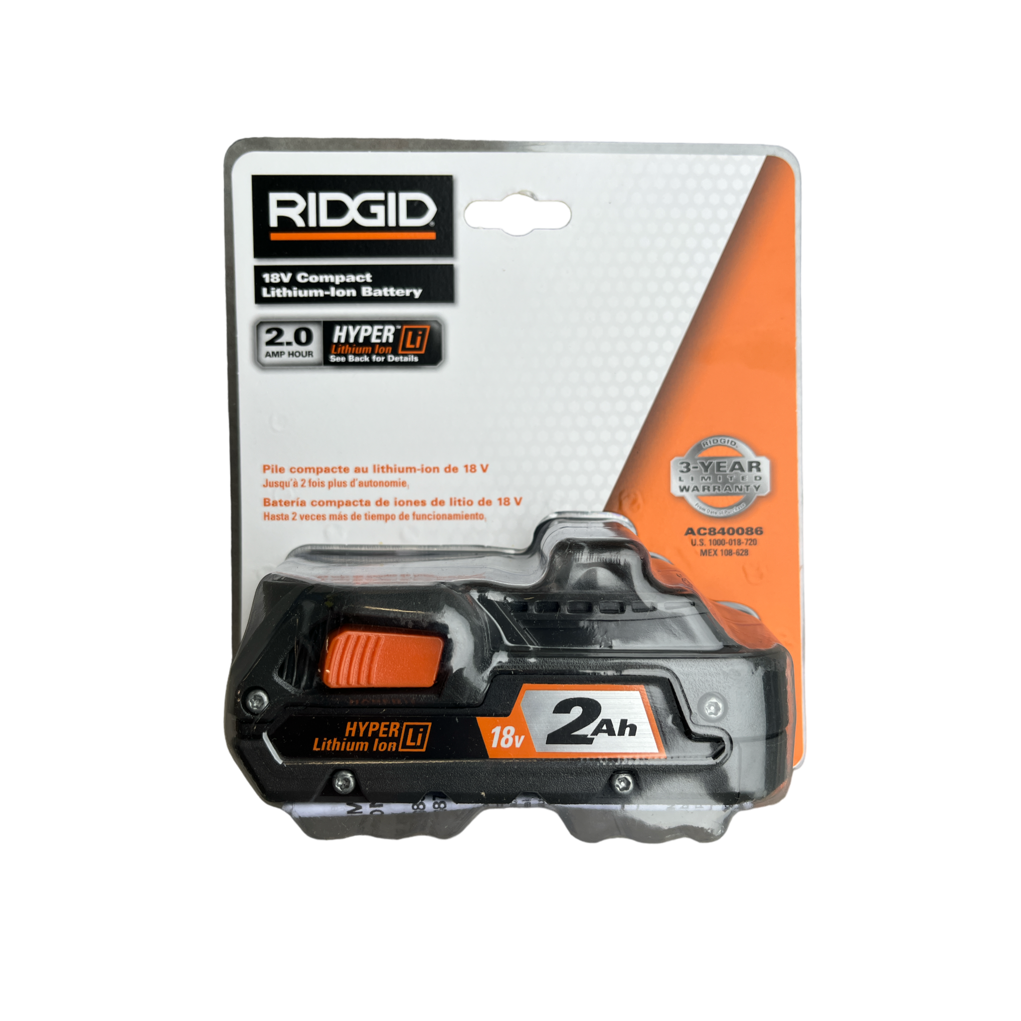 RIDGID 18 Volt HYPER Lithium Ion 2.0 Ah Battery Ryobi Deal Finders