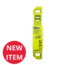 Load image into Gallery viewer, RYOBI 9 in. 3 Vial 2-in-1 Torpedo and Line Level