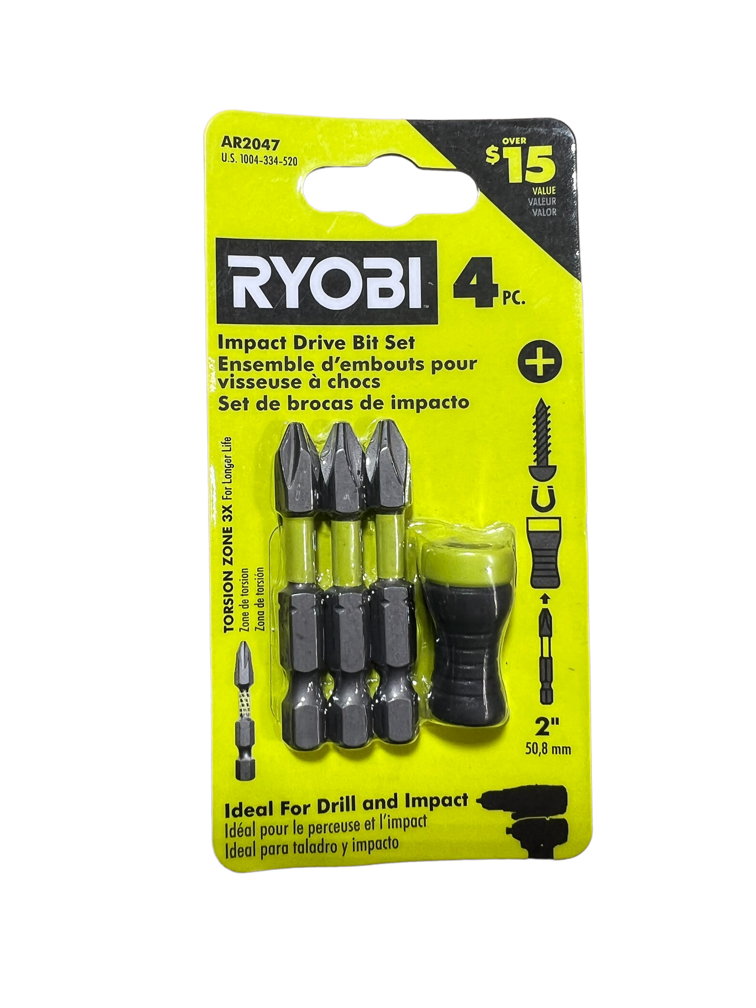 Ryobi impact rated driving cheap with magnetic bit sleeve set