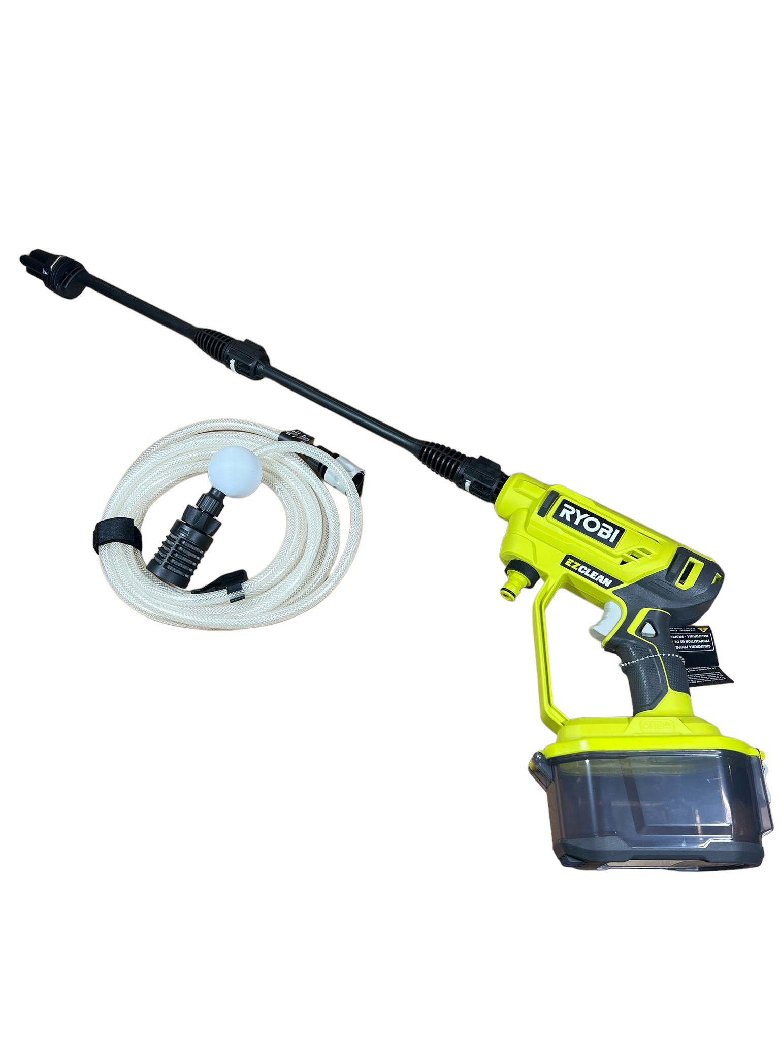 ONE 18 Volt EZCLEAN 320 PSI 0.8 GPM Cold Water Cordless Power