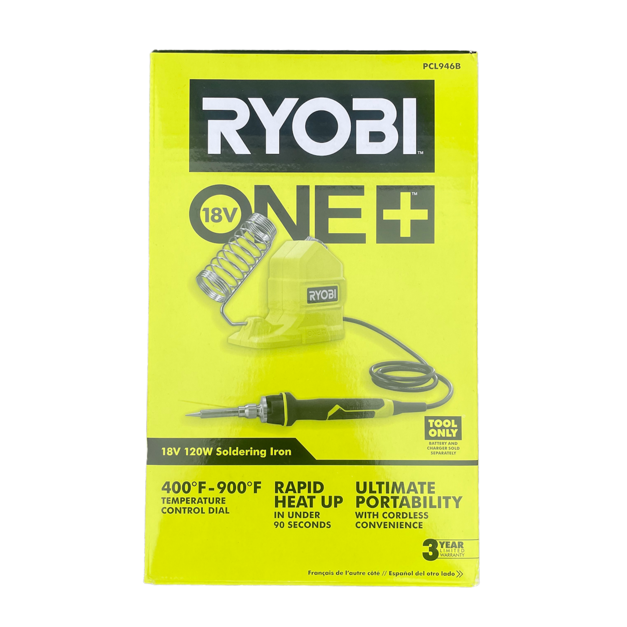 18V ONE+ 120W SOLDERING IRON KIT - RYOBI Tools