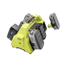 Load image into Gallery viewer, RYOBI P135 18-Volt ONE+ 6-Port Dual Chemistry IntelliPort SUPERCHARGER with USB Port
