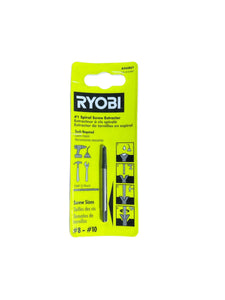 RYOBI  9/64 in. No. 1 Black Oxide Spiral Screw Extractor Bit