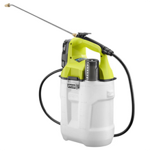 Load image into Gallery viewer, RYOBI ONE+ 18-Volt Lithium-Ion Cordless 2 Gal. Chemical Sprayer with 2.0 Ah Battery and Charger Included P2830A