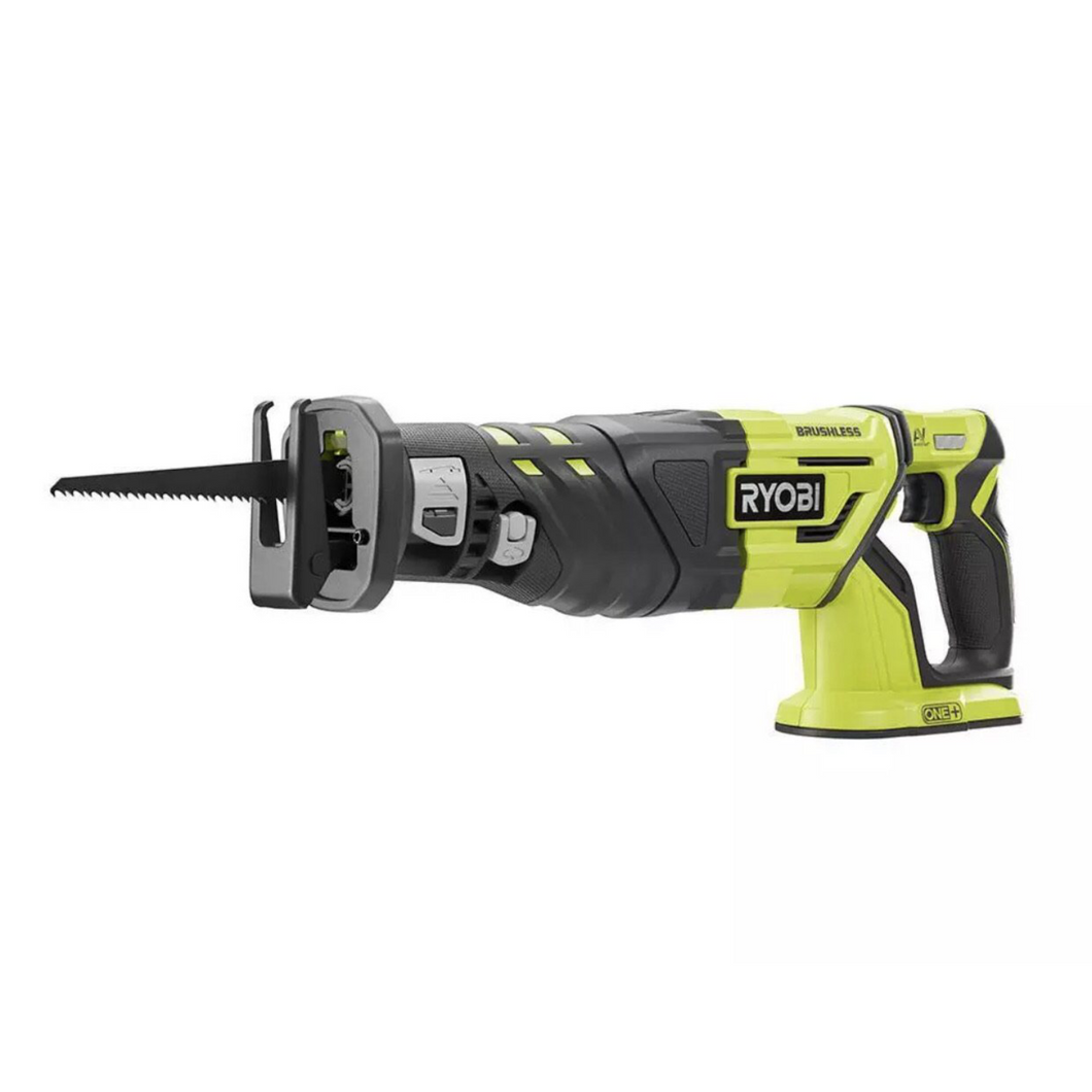 RYOBI P517 18-Volt ONE+ Cordless Brushless Reciprocating Saw (Tool Only)