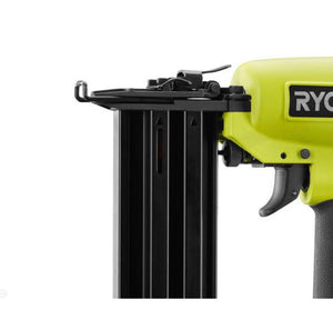 RYOBI 18-Gauge 5/8 in. x 2 in. Pneumatic Brad Nailer with 15 ft hose YG200BN2