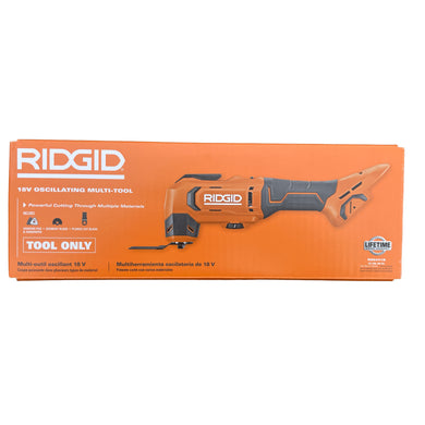 RIDGID R86241B 18-Volt Cordless Oscillating Multi-Tool (Tool Only)