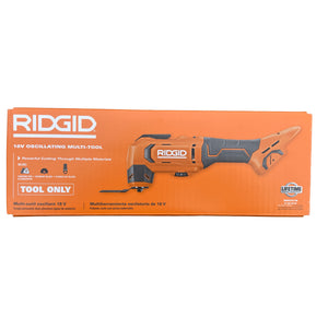RIDGID 18-Volt Cordless Oscillating Multi-Tool (Tool Only) – Ryobi