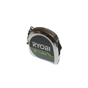 RYOBI 6 ft./2 m. Keychain Tape Measure RTMCK06