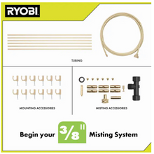 Load image into Gallery viewer, RYOBI 12 ft. X 3/8 in. Expandable Misting Kit