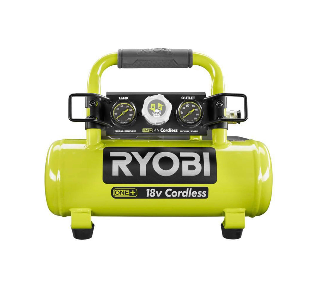 RYOBI 18-Volt ONE+ Cordless 1 Gal. Portable Air Compressor (Tool-Only) P739