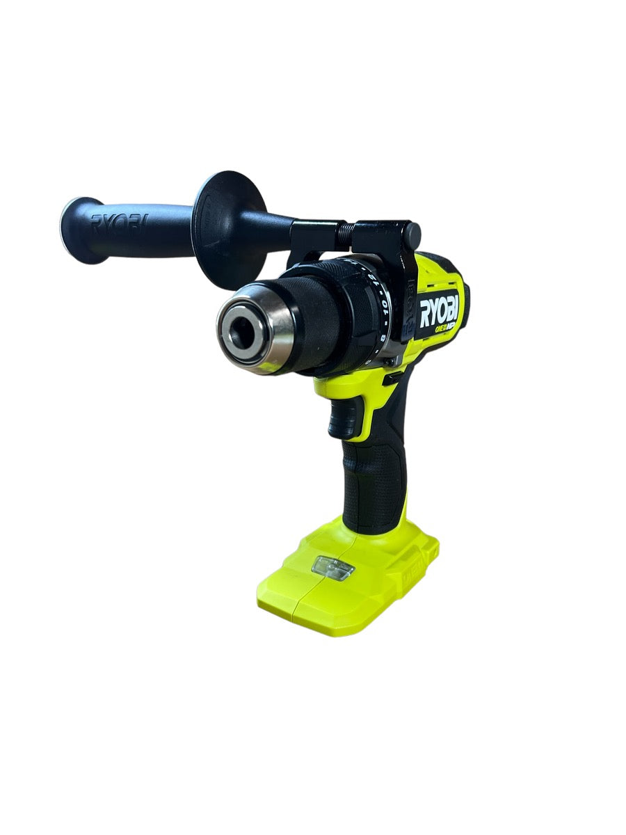 Ryobi brushless hammer drill best sale tool only