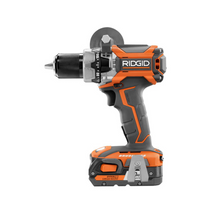 Load image into Gallery viewer, RIDGID 18-Volt Lithium-Ion Brushless 1/2 in. Compact Hammer Drill Kit with (2) 2.0 Ah Batteries, Charger, and Bag