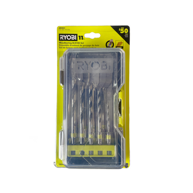 RYOBI AR2041 Wood Drilling Kit (11-Piece)