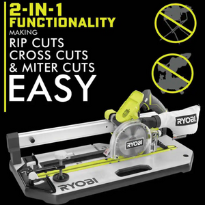 RYOBI ONE+ 18V 5-1/2 in. Flooring Saw with Blade (Tool Only)