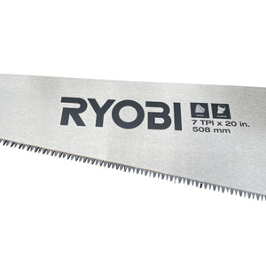 RYOBI RHCHS201 20 in. 7 TPI Hand Saw with Steel Blade