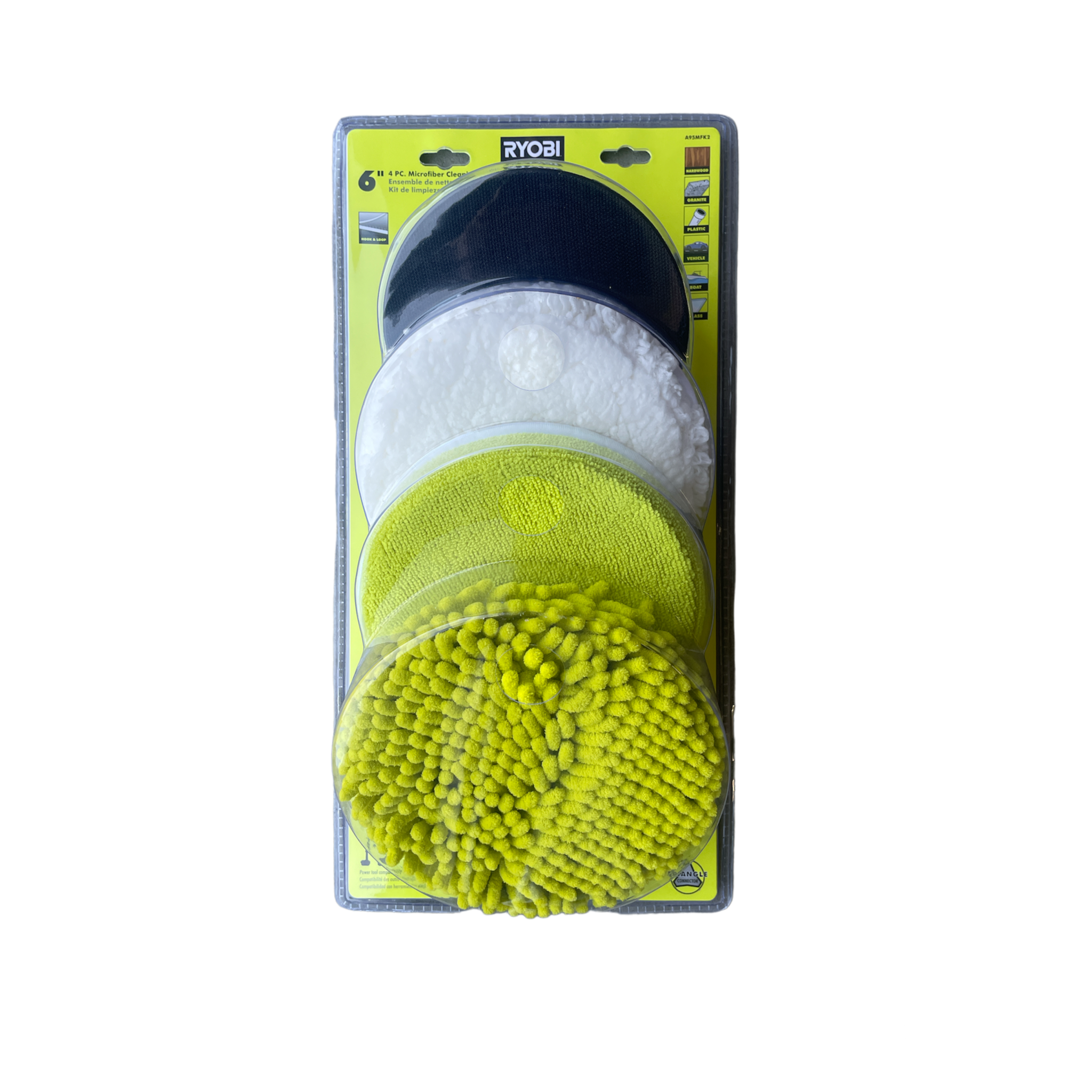 6 in. 4-Piece Microfiber Cleaning Kit for RYOBI P4400, P4500 and P4510 –  Ryobi Deal Finders