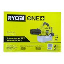 Load image into Gallery viewer, Ryobi P2850 ONE+ 18-Volt Lithium-Ion Cordless Fogger/Mister with 2.0 Ah Battery and Charger Included