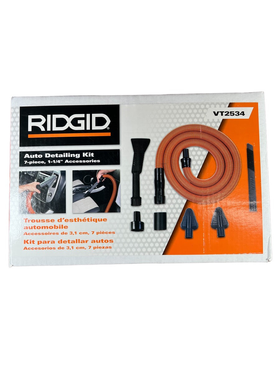 RIDGID 1-1/4 in. Premium Car Cleaning Accessory Kit for RIDGID Wet/Dry –  Ryobi Deal Finders
