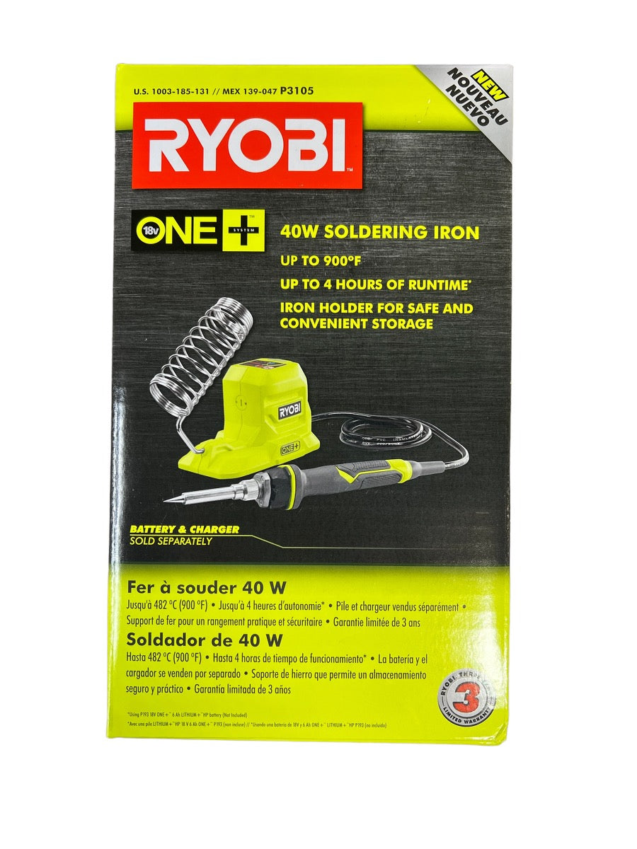 18-Volt ONE+ 40-Watt Soldering Iron (Tool-Only)
