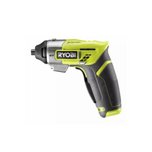 Load image into Gallery viewer, RYOBI HP74L 4V Lithium-Ion Cordless Multi-Head Screwdriver with (3) Head Attachments, (10) Driving Bits, and USB Charging Cable