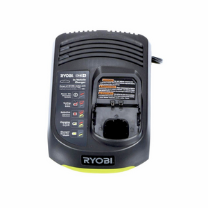 RYOBI P131 18-Volt ONE+ In-Vehicle Dual Chemistry Charger for use with 12V DC Outlet