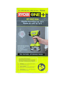 Ryobi One+ 18V Lithium-Ion Cordless Heat Gun (Tool Only)