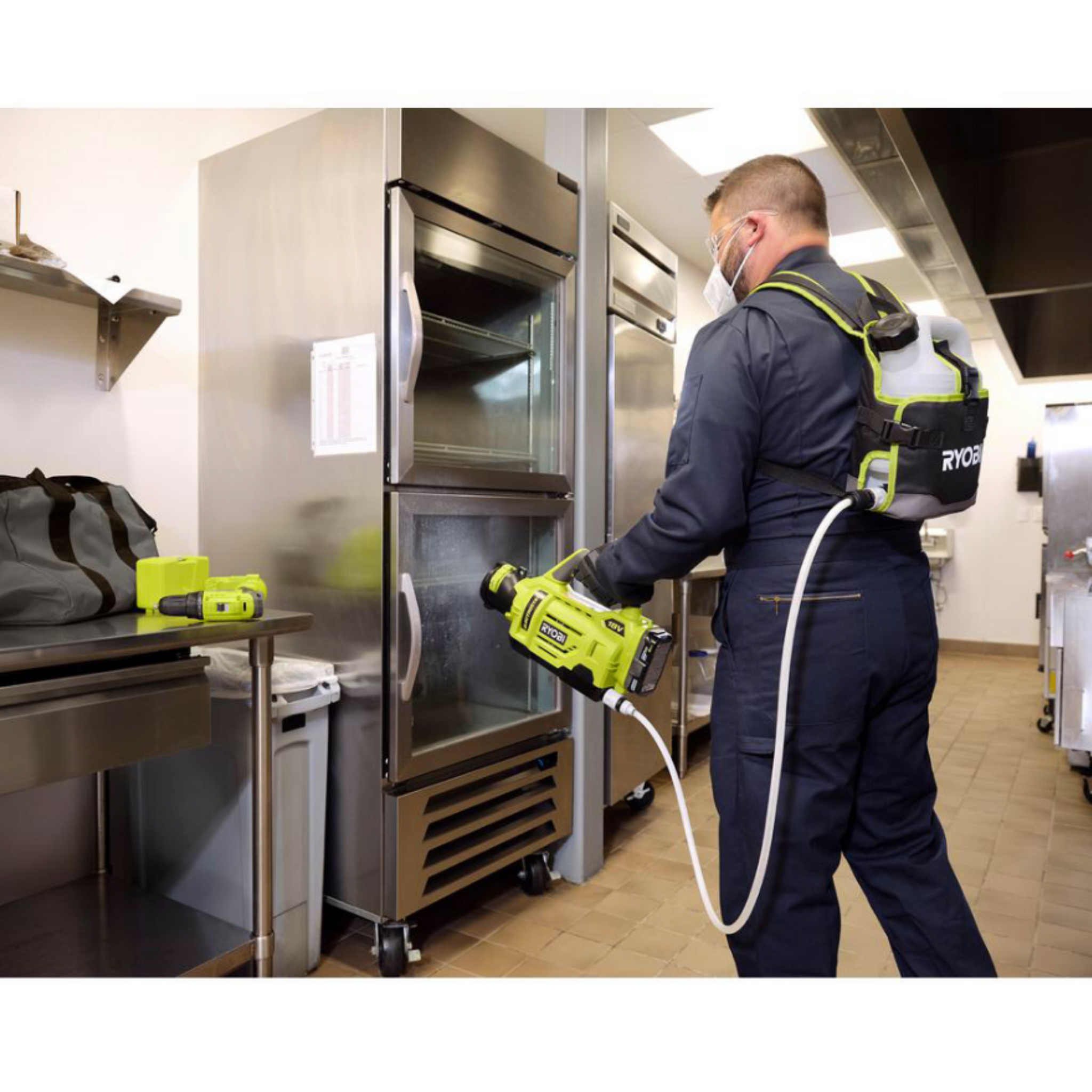 18v one+ cordless 1 gallon electrostatic sprayer outlet