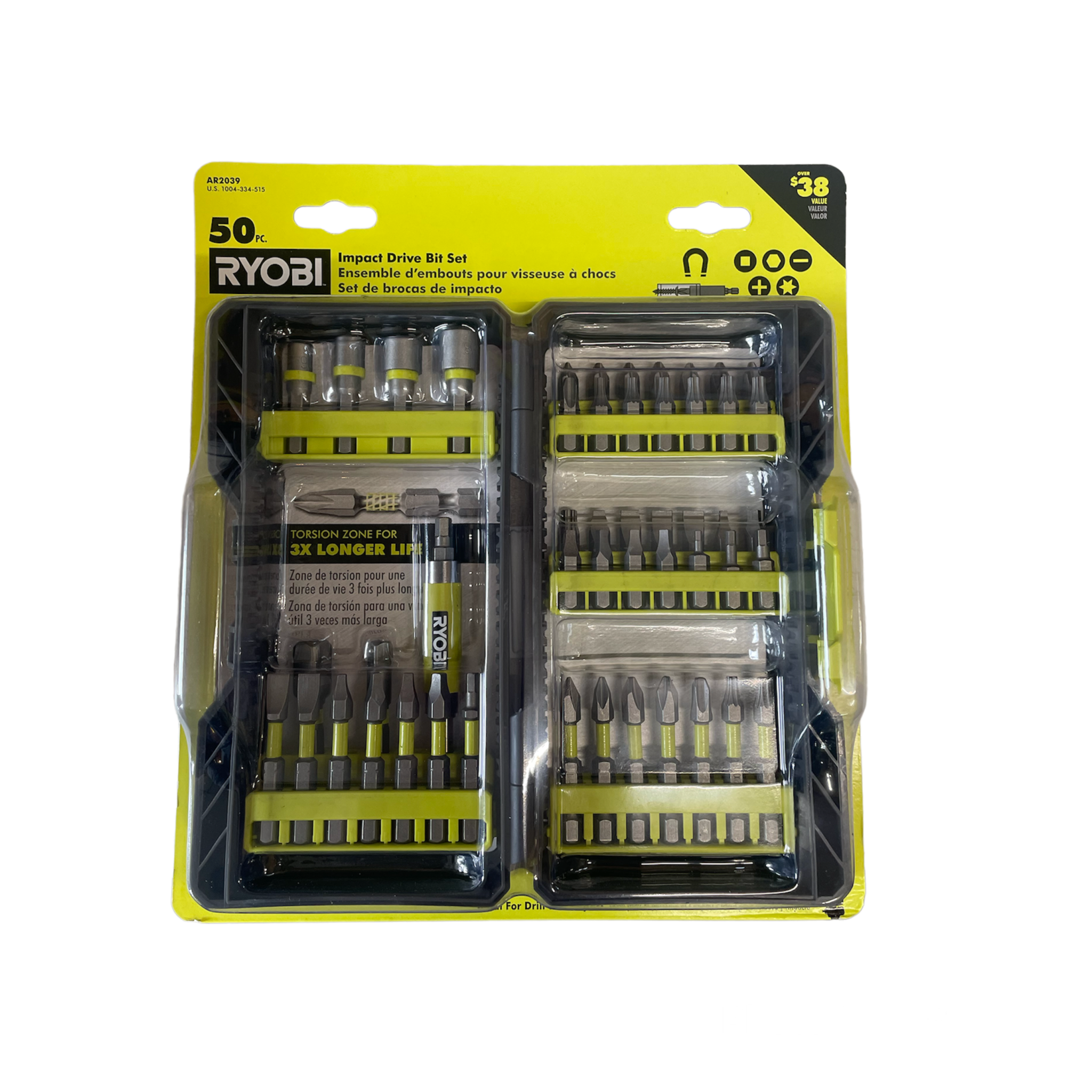 Ryobi 50 piece drill bit set hotsell