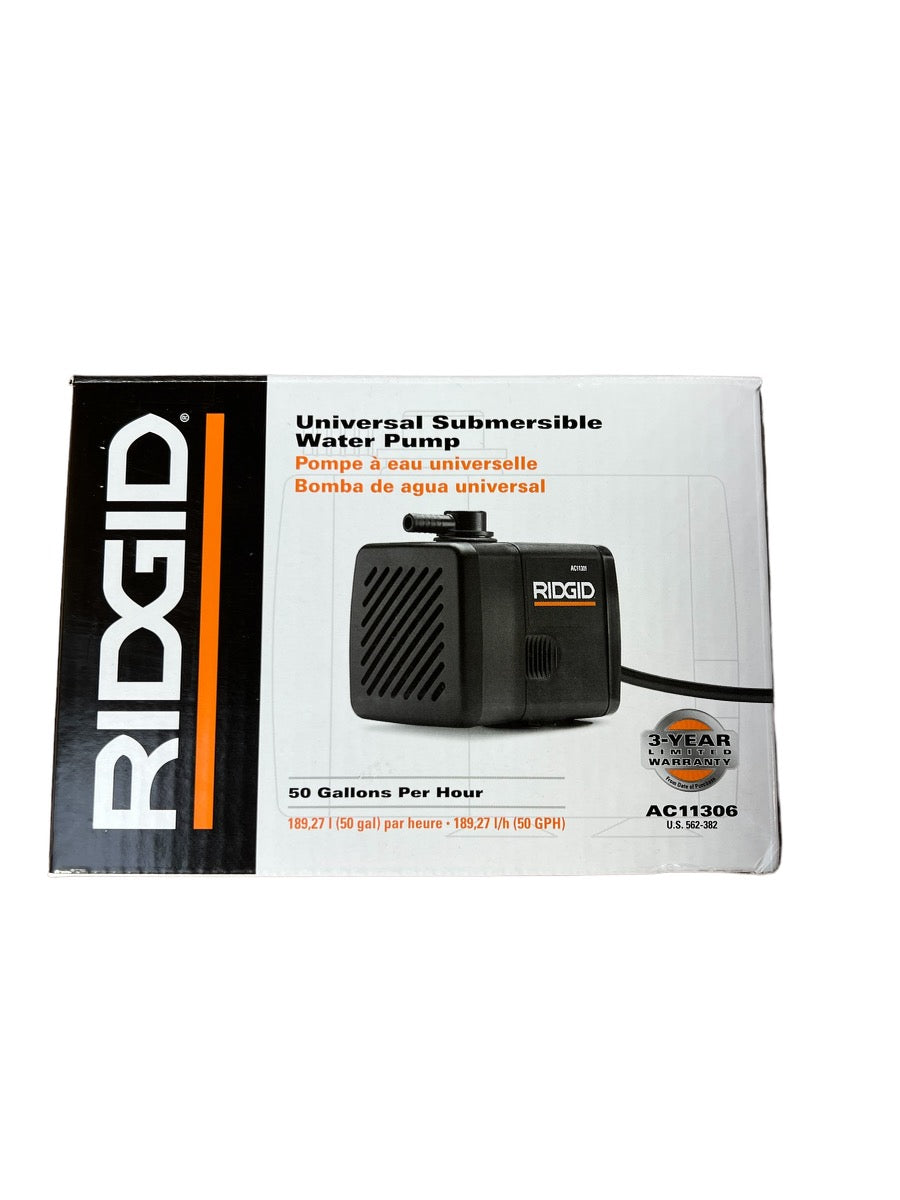RIDGID Submersible Water Pump for RIDGID Tile Saws Ryobi Deal Finders